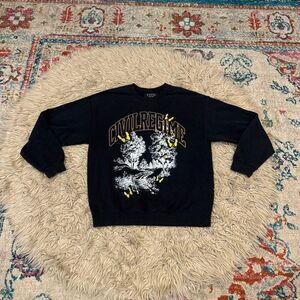 Civil Regime butterfly sweatshirt size large